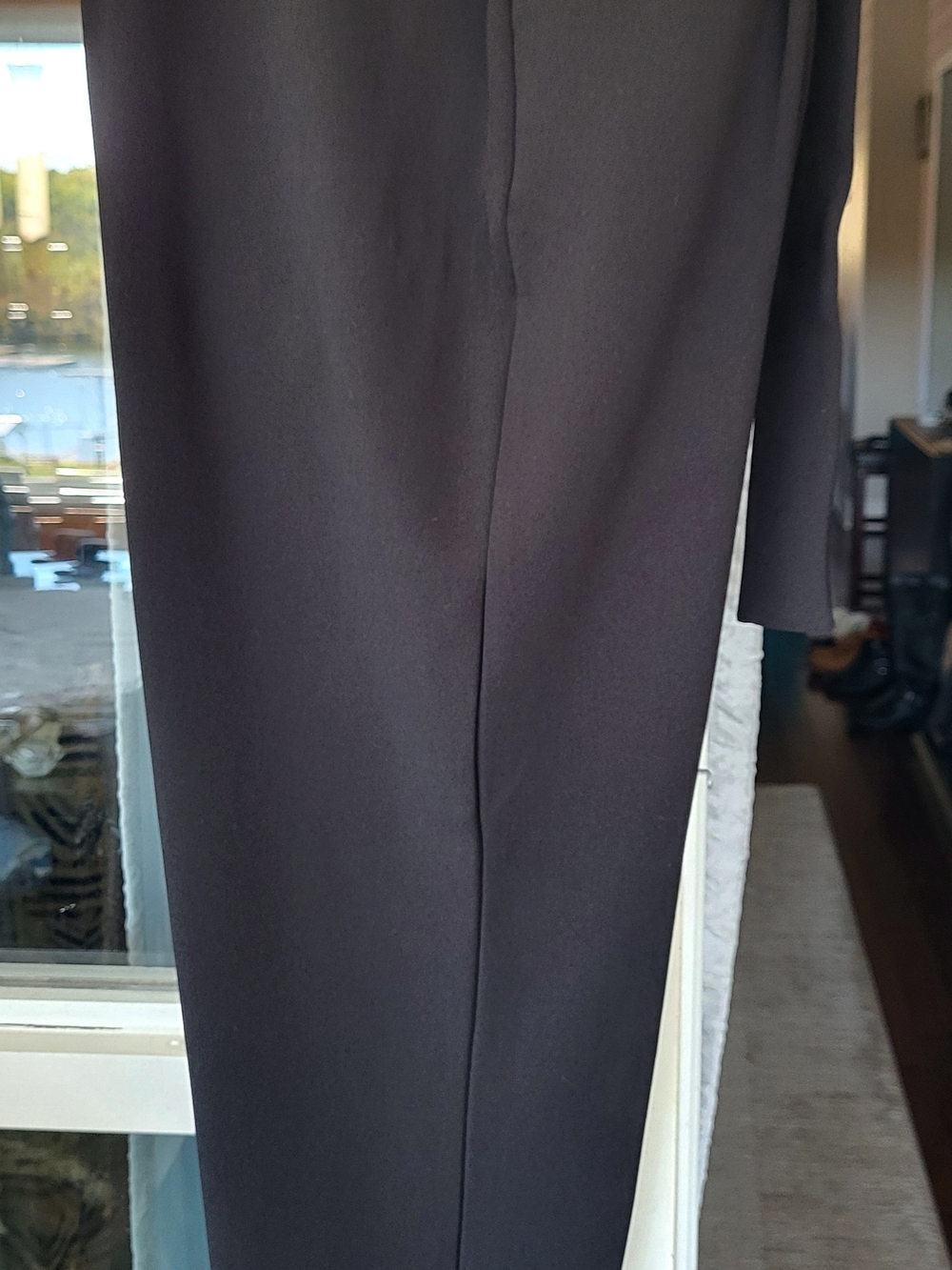 Womens Suzie Sheir Black Dress Pants CSize L/G